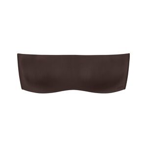 SKIMS Strapless Seamless Bandeau Bra in Dark Brown